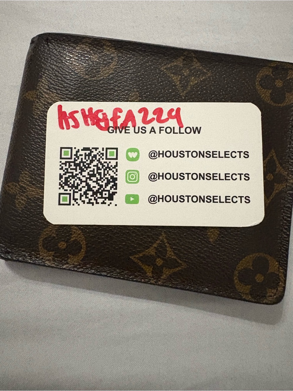 Authentic Louis Vuitton Monogram Bifold Wallet Brown Canvas Leather Coin Pocket - Picture 15 of 16